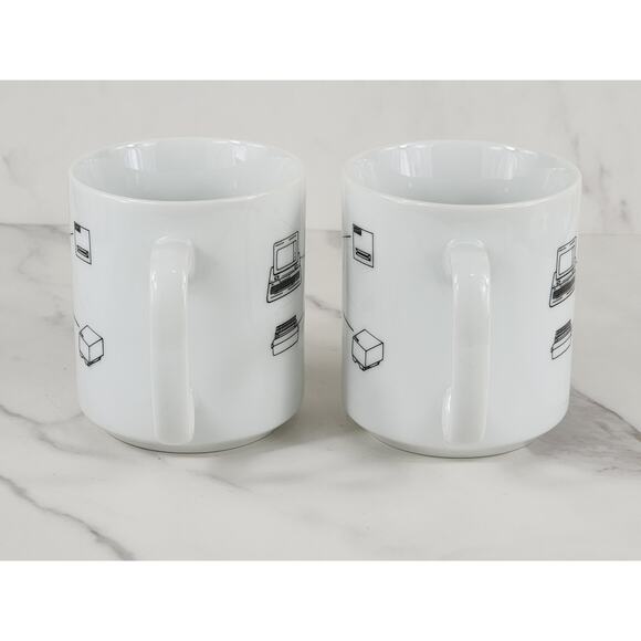 IBM Security Systems Cybersecurity Coffee Mug 14oz Teacup 80s 4" x2 Vintage - Picture 10 of 15